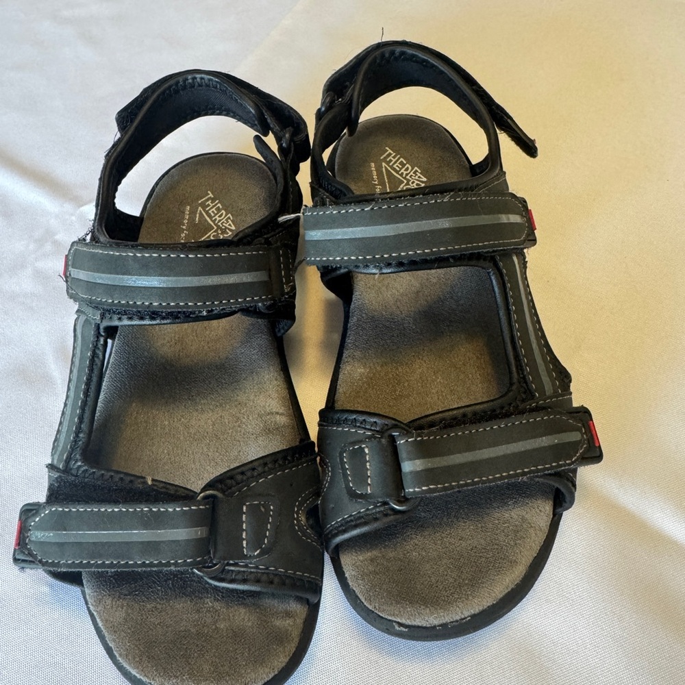 Boys Youth Thereabouts Sandal Dark Gray Black And Black 4M